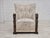 Vintage Danish Lounge Chair in Furniture Jacquard Fabric, 1960s For Sale - Image 11 of 18