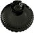 Aldo Tura 1960s Arcoroc France "Coquillage" Black Glass Shell Serving Set – 16 Pieces With Chip & Dip Platter For Sale - Image 4 of 13