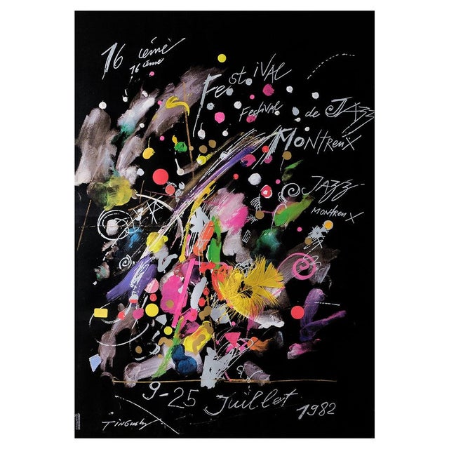 Jean Tinguely, Montreux Jazz Festival 1982, Silkscreen For Sale - Image 5 of 5