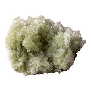 Prehnite and Quartz Specimen by Stillmantle For Sale