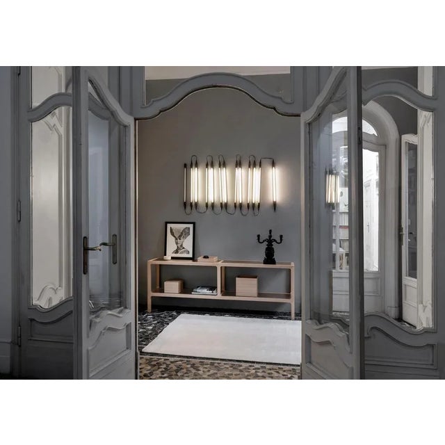 Gold Less Oak Cabinet by Mentemano For Sale - Image 8 of 10