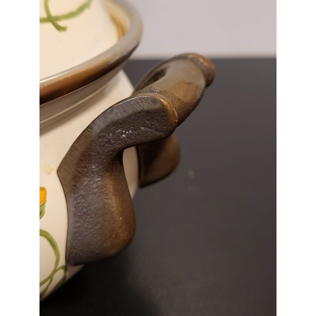 Mid 20th Century Asta German Enamel Covered Serving Bowl For Sale - Image 10 of 18
