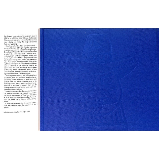 FRANKENSTEIN, Alfred [edited by] [191] pp. Harry N. Abrams, Inc., Publishers 1980 11" x 12" Artwork by Karel Appel...