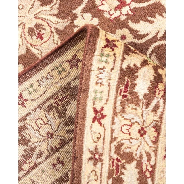 Mogul, One-of-a-Kind Hand-Knotted Area Rug in Brown, 3' 1" x 5' 4" For Sale In New York - Image 6 of 8