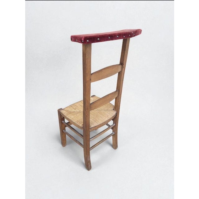 Antique Dutch Church Prayer Chair, 1890s For Sale - Image 6 of 10