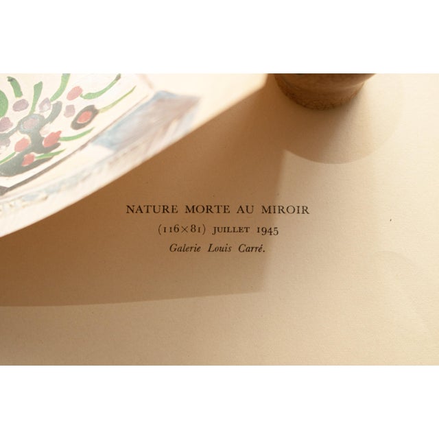 1946 After Picasso, "Still Life" Second Edition Period Offset Lithograph For Sale In Dallas - Image 6 of 8