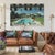 Mid-Century Modern Original Slim Aarons Poolside in Sotogrande Photographic Print, Oversized 60"x40" For Sale - Image 3 of 4