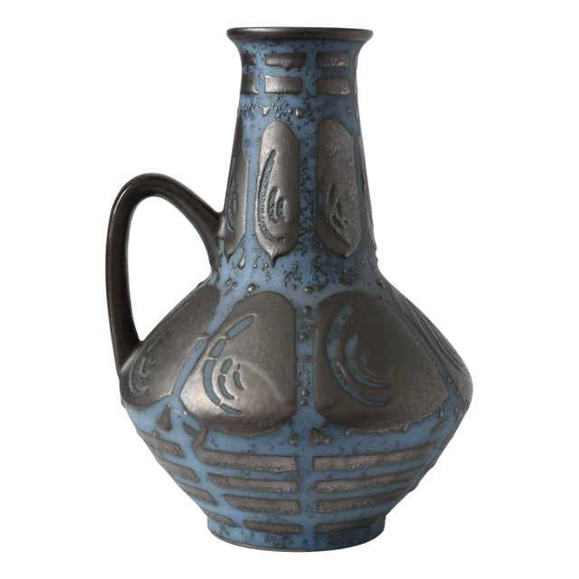 Fat Lava Vase from Carstens, 1960s For Sale