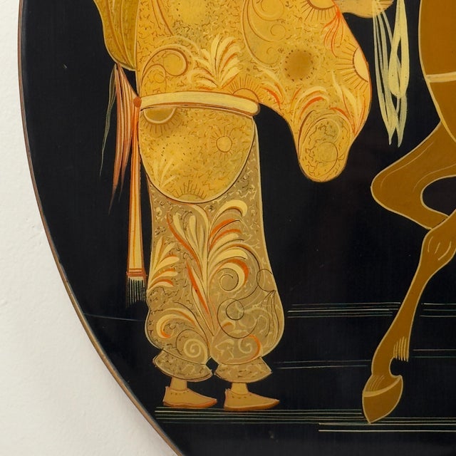 Vintage Wooden Art Panel, Italy, 1963 For Sale - Image 6 of 18