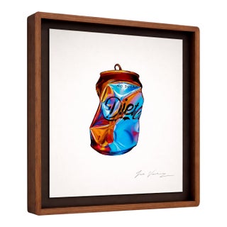 'Diet Coke Crush' Original Framed Drawing For Sale