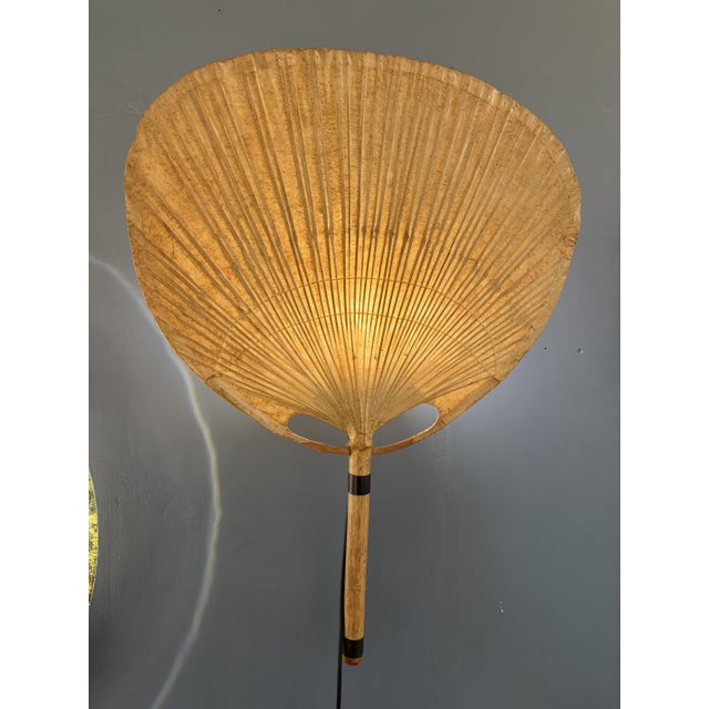 Uchiwa Wall Lamps by Ingo Maurer, 1970s, Set of 2, in Very Good conditions. Designed 1970 to 1979 I have official proof of...