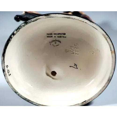 Art Deco Spanish Figure with Shawl by Josef Lorenzl for Goldscheider, Vienna, 1929 For Sale - Image 6 of 7