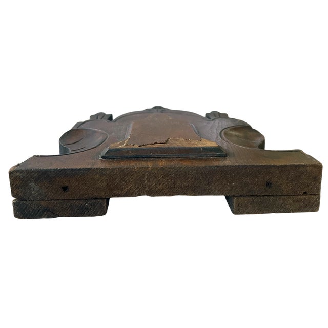 Late 19th Century Antique Eastlake Carved Wooden Architectural Fragment Furniture Remnant For Sale - Image 5 of 9