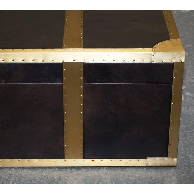 Cumberland Coffee Table with Red Velvet Lining from Timothy Oulton For Sale - Image 18 of 18