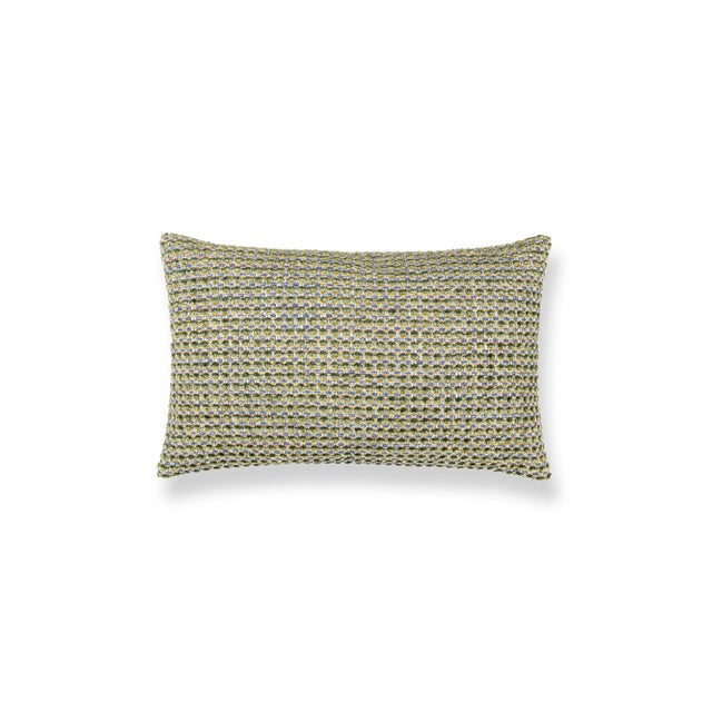 Contemporary The House Of Scalamandré Heatherton Lumbar Pillow In Glen For Sale - Image 3 of 3