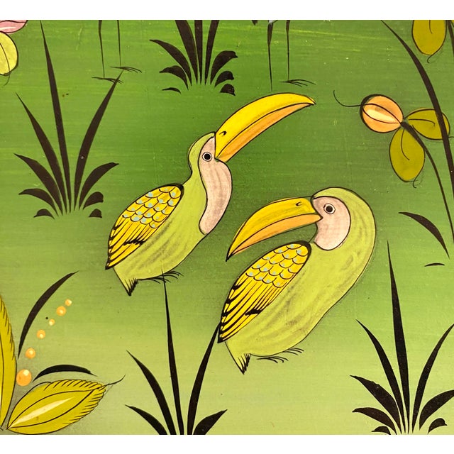This original painting by Mexican artist Arturo Alcala captures the bright, decorative style that made his work so...