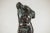 Bronze Bronze Male Torso Sculpture with Verdigris Patina Mounted on Black Stand For Sale - Image 8 of 12