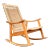 Vintage Rocking Chair With Woven Jute | in the Style of Hans Wegner For Sale