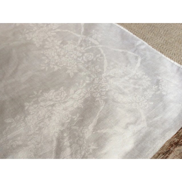 1900 - 1909 Antique French Linen Napkins - Set of 6 For Sale - Image 5 of 12
