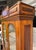 Early 1900s Architectural Oak Display Glass-Front Cabinet on Chest For Sale - Image 16 of 18