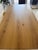This Restoration Hardware Oslo 72" Oak Dining Table is a sculptural modern classic, celebrated for its architectural base...