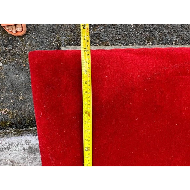 Brown Vintage Regency Style 8 Leg Stretcher Long Bench For Sale - Image 8 of 8