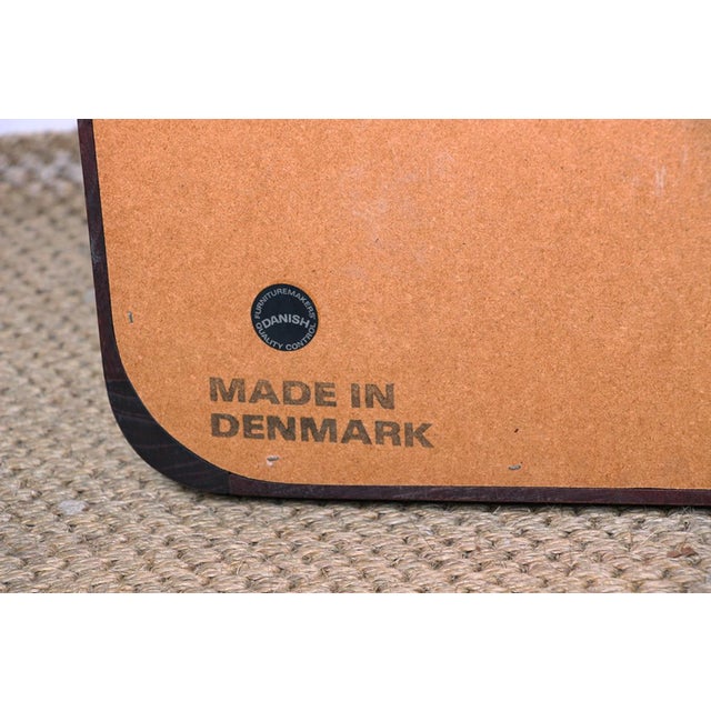 Large Danish Model 206 Mirror in Glass & Rosewood by Aksel Kjersgaard, 1980s For Sale - Image 12 of 12