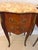 Antique French Kingwood Marquetry Marble Top Nightstands, 1920, Set of 2 For Sale - Image 12 of 18