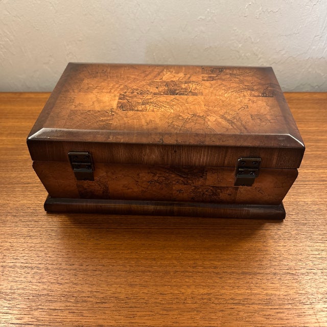 Medium Wooden Chess Storage Box For Sale In Naples, FL - Image 6 of 8