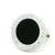 Black Bulgari Bulgari 18k White Gold and Black Onyx Statement Ring, Size 7.5 For Sale - Image 8 of 13