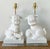 Vintage Asian Textured Foo Dog Lamps - A Pair For Sale - Image 9 of 12