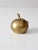 Metal Mid-Century Brass Apple Bell For Sale - Image 7 of 12