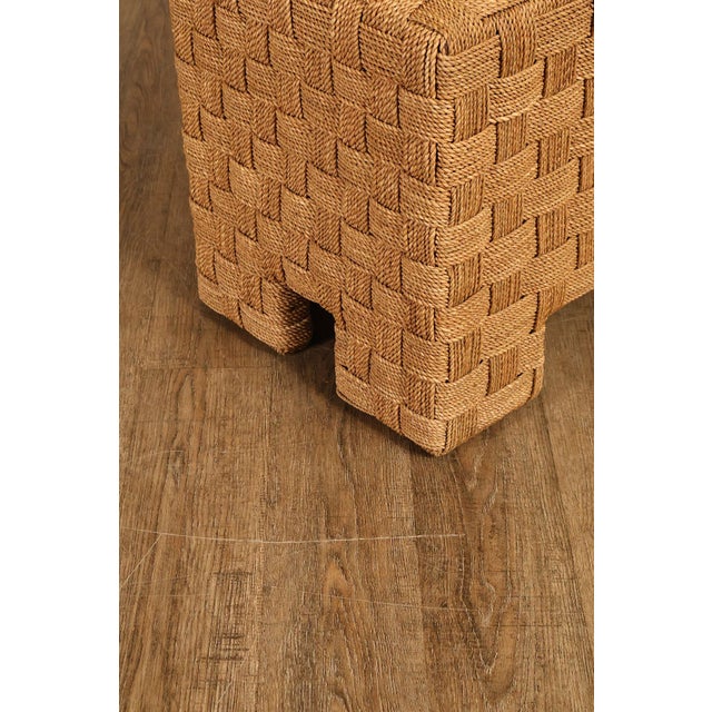 Lane Furniture Woven Rope Bench For Sale In Philadelphia - Image 6 of 18