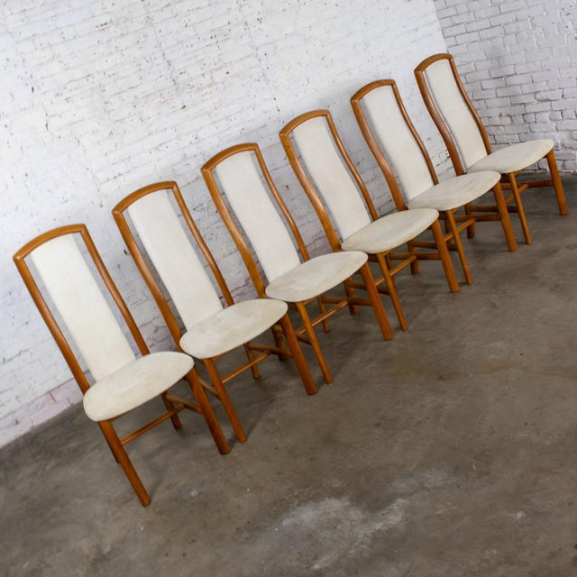 Late 20th Century Scandinavian Modern Teak Dining Chairs by Skovby Furniture Set of 6 For Sale - Image 11 of 18