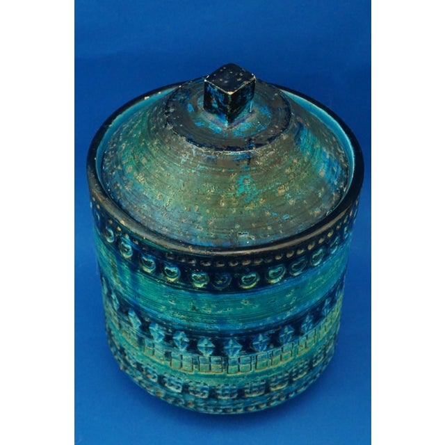 Green Vintage Art Deco Ceramic Vase by Aldo Londi, 1930s For Sale - Image 8 of 18