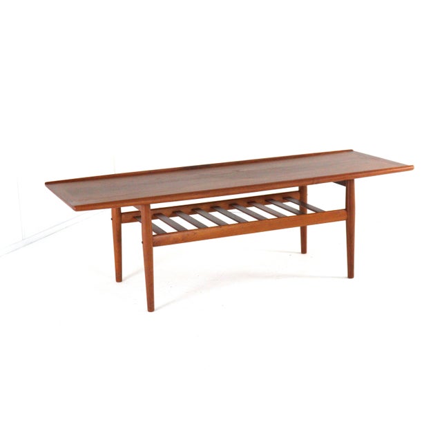 Grete Jalk Coffee Table by Grete Jalk for Glostrup, 1960s For Sale - Image 4 of 12