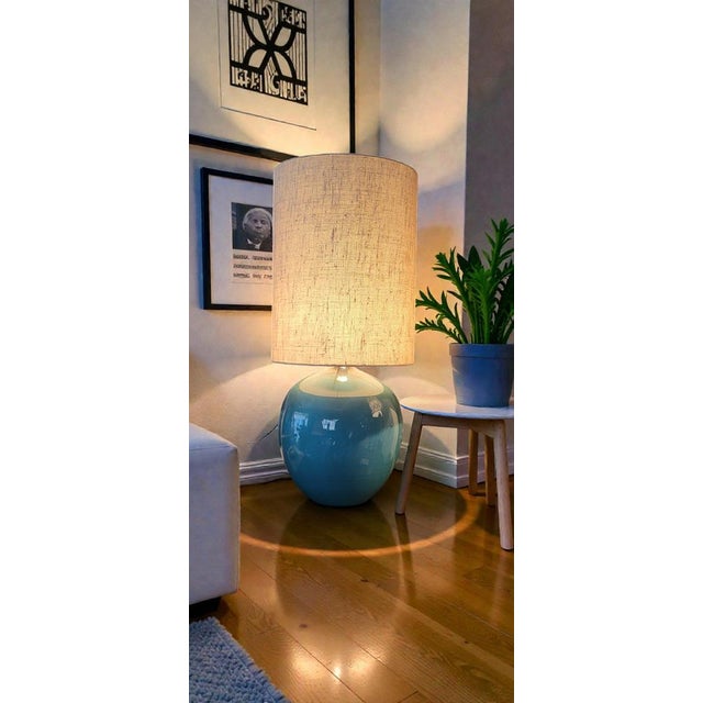 Ceramic Lamp by Marius Musarra for Vallauris, 1970s For Sale - Image 4 of 7