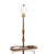Mid 20th Century Vintage Floor Lamp With Table and Magazine Rack For Sale - Image 5 of 7