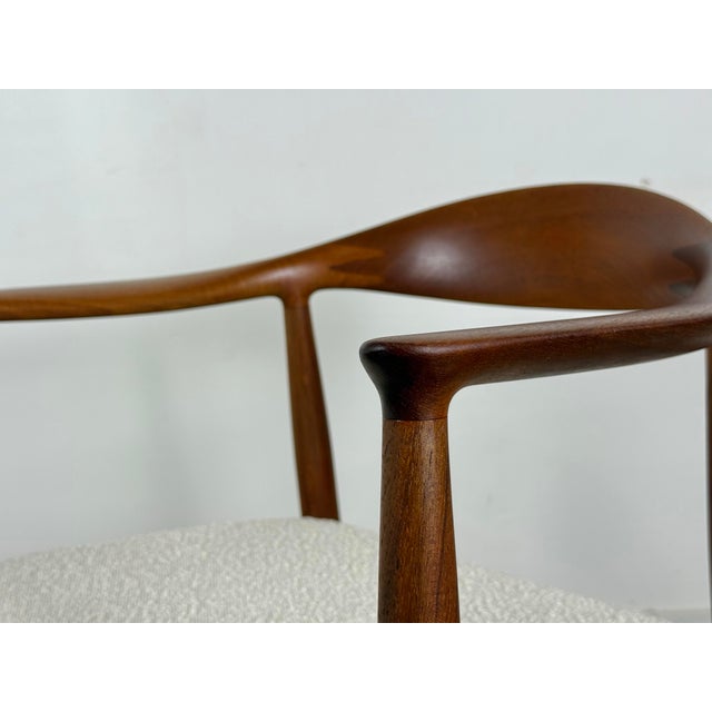 Authentic vintage The Chair or Round Chair by Hans J. Wegner - model JH 503 in teak. Built by Johannes Hansen circa 1960s...