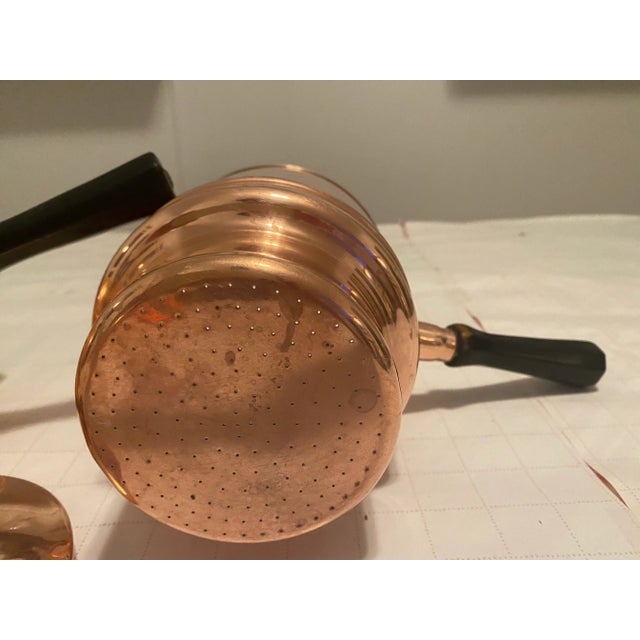 Revere Copper and Brass Inc. Vintage Revere Ware Copper Percolator For Sale - Image 4 of 6