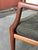 1960s Mid-Century Modern Sculpted Walnut Armchair For Sale In Los Angeles - Image 6 of 11