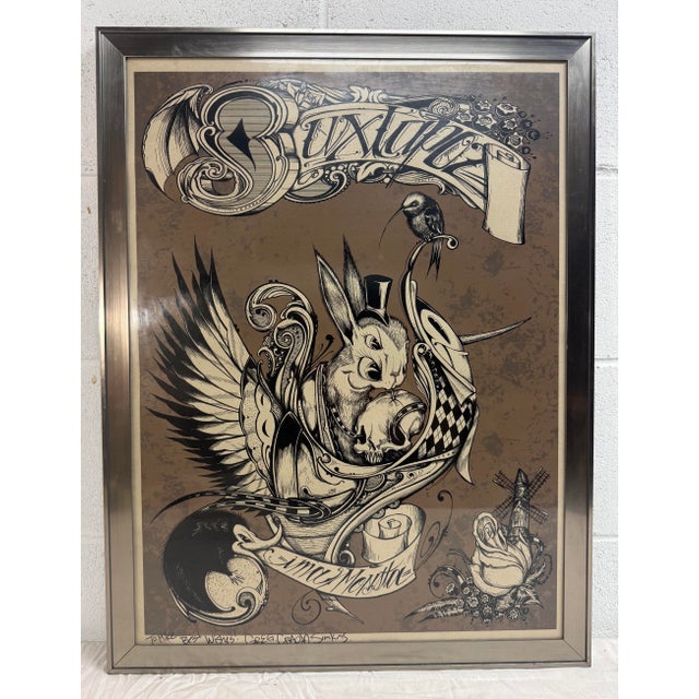 Up for sale is a vintage original hand signed Greg Craola Simkins ima monsta for Juxtapoz magazine print from 2009. This...