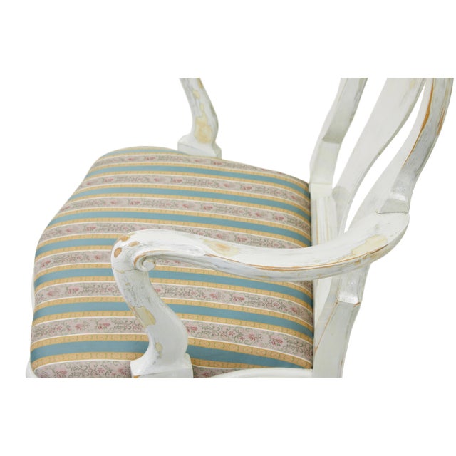 1920s Queen Anne Lacquered Dining Chairs, 1920s, Set of 14 For Sale - Image 5 of 13