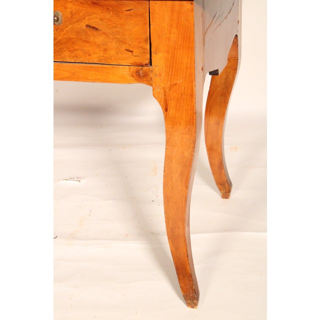 Antique Louis XV Style Provincial Fruit Wood Desk For Sale - Image 10 of 11