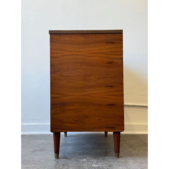 Wood 1960s "Townset" Chest of Drawers by Morris of Ca, Attributed For Sale - Image 7 of 11
