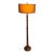 Contemporary Wood + Metal Floor Lamp For Sale