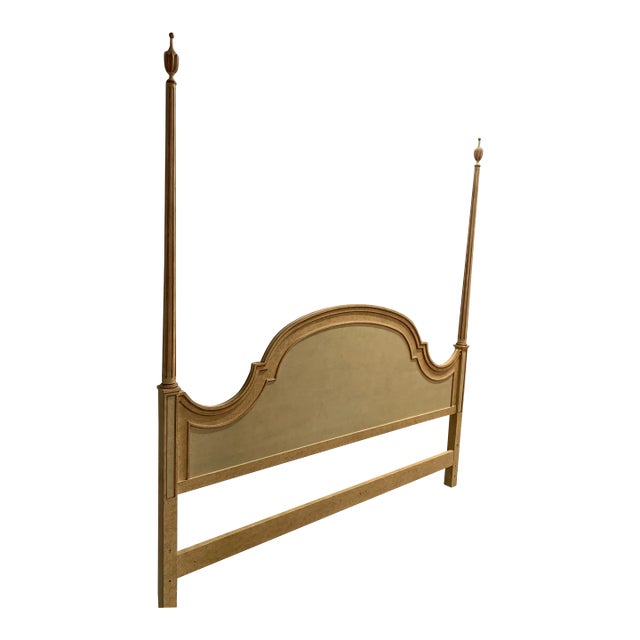 1990s Baker Furniture French Provincial Style TwoFluted Posters King