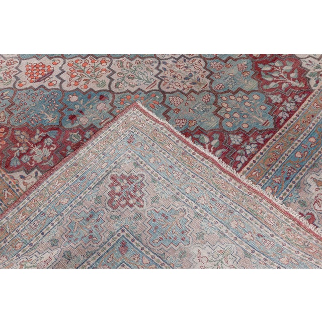 1920s Persian Kirman Rug For Sale - Image 5 of 11