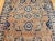 French Country Early 20th Century Persian Malayer Gallery Rug, Handwoven All-Over Geometric Pattern, Tan & Blue, 5’ X 10’ For Sale - Image 3 of 12