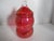 Mid 20th Century Mid 20th Century Iridescent Red Imperial Glass Company Apothecary Jar With Lid For Sale - Image 5 of 6